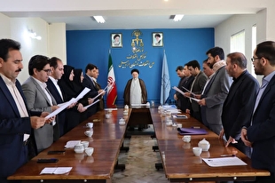 مراسم تحلیف داوران حرفه‌ای استان اردبیل برگزار شد