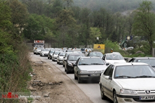 ترافیک سنگین در آزادراه قزوین – کرج – تهران